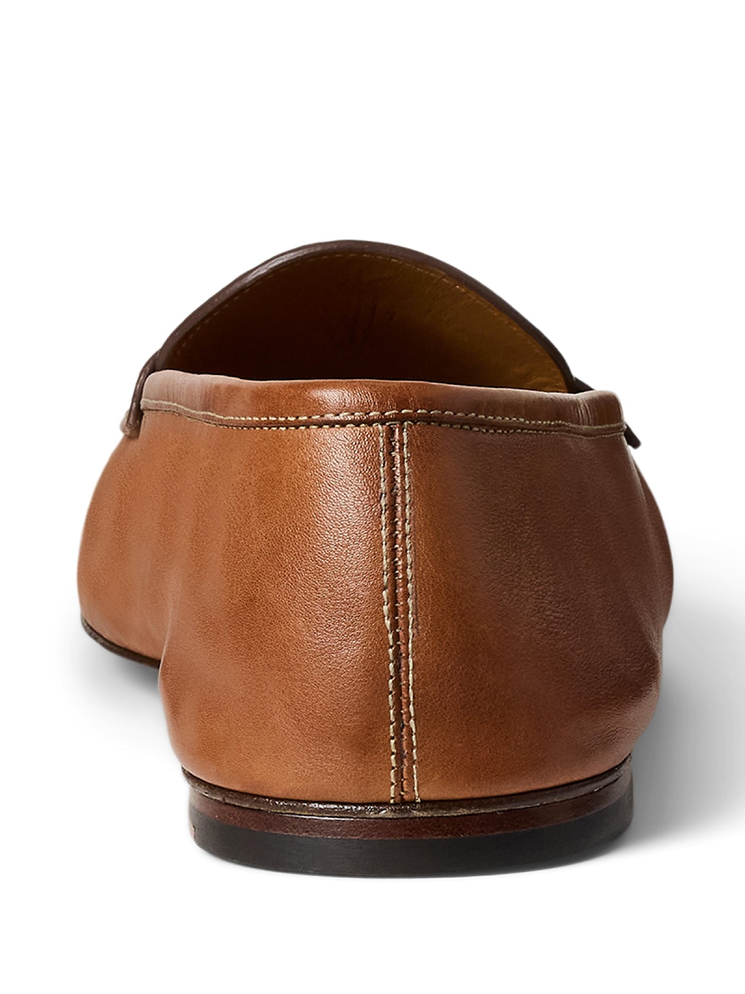 Leather Collins loafers - Tan
