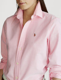 Chemise coton Oxford coupe cintrée - Bsr Pink