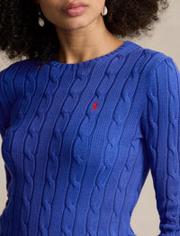 Julianna twisted round-neck cotton jumper - Rugby Royal