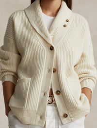28pcs / NEW // AUTHENTIC CREAM CARDIGAN LONG SLEEVE SHAWL CARDI