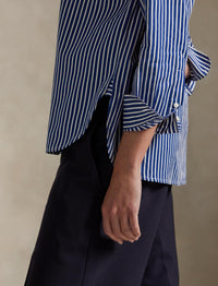 Chemise Relaxed Fit en coton rayé - Royal & White