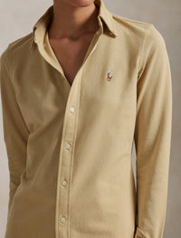 Chemise Oxford cintrée en coton - Polo Tan