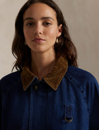 Veste matelassée en denim - Poplar Wash