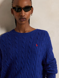 Pull ultra-léger en laine et cachemire mélangé - Midnight Cobalt