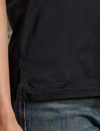 13pcs / NEW // BLACK T-SHIRT SHORT SLEEVE SS CN TEE