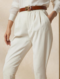 Pantalon jodhpur Harrison en sergé de cavalerie - Lux Cream
