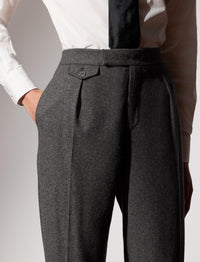 Pantalon Bennet en laine - Medium Grey