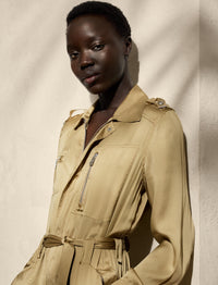 Combinaison Gwyneth en soie - Lux Tan