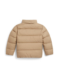 Veste à capuche en duvet - Vintage Khaki
