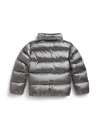 Manteau à effet métallique - Gris