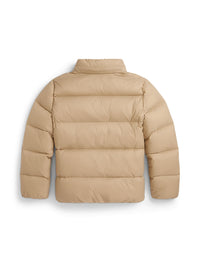 Veste à capuche en duvet - Vintage Khaki