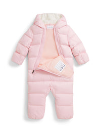 Nid d'ange à capuche en duvet - Hint Of Pink