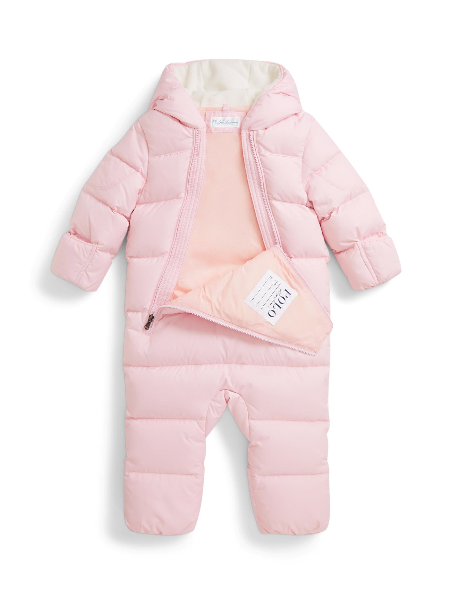 Nid d'ange à capuche en duvet - Hint Of Pink
