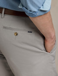 Greenwich Slim Fit chino trousers - Grey Fog