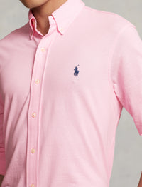 Chemise cintrée ultralégère en piqué - Carmel Pink