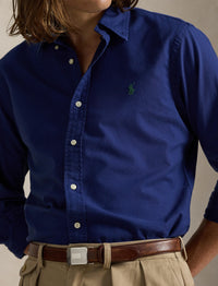 Chemise Oxford ajustée teinte en pièce - Freshwater