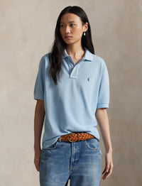 Polo coupe originale en coton piqué - Southport Blue