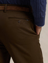 Pantalon Greenwich Slim Fit en chino - Dark Brown