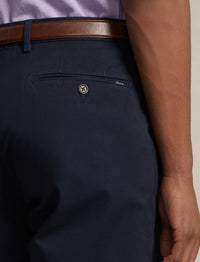 Short chino stretch Classic Fit - Aviator Navy