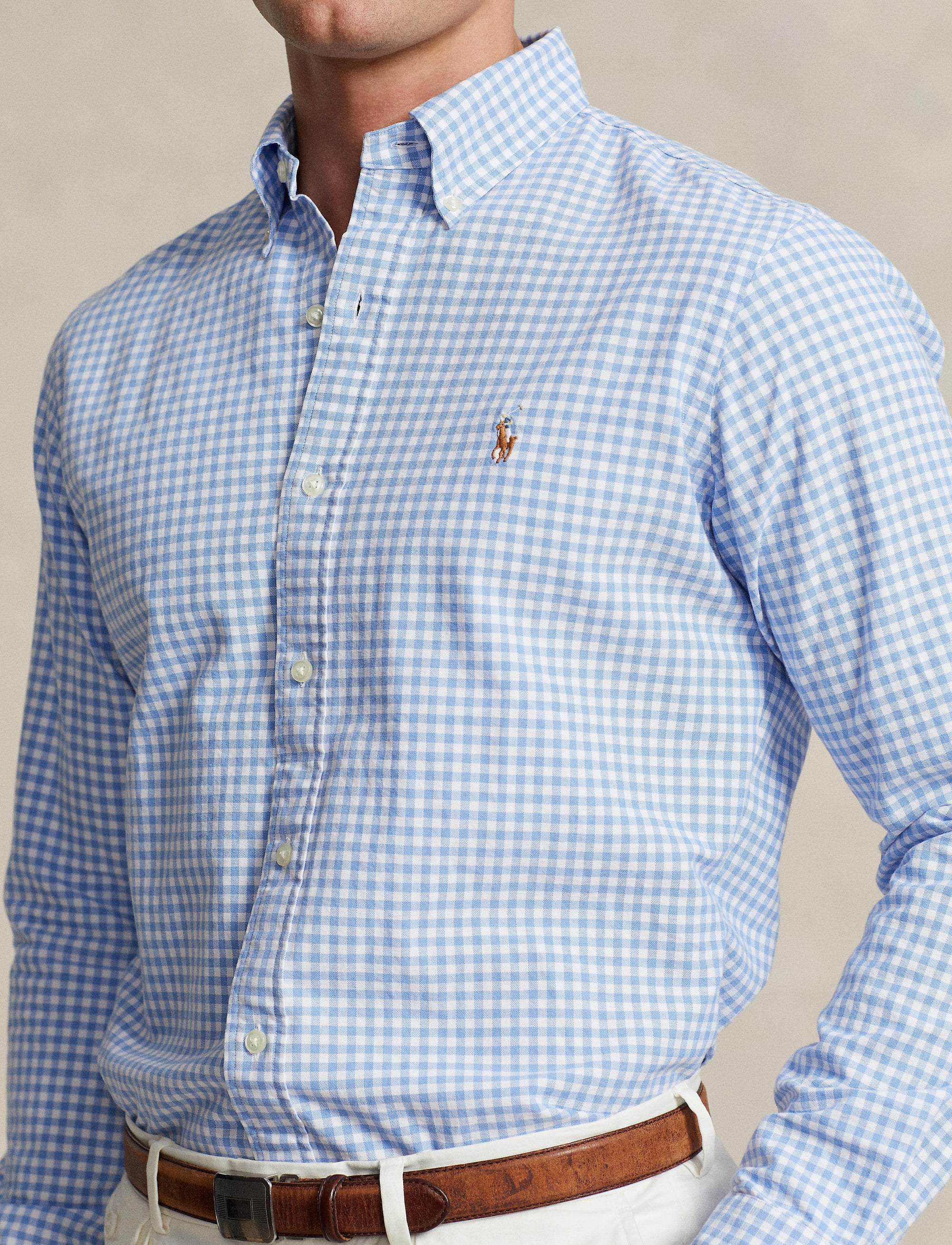 1pcs / NEW // 4338A LIGHT BLUE/WHITE SPORT SHIRT LONG SLEEVE CUBDPPCS