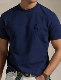 T-shirt Big Pony classique en jersey - Cruise Navy