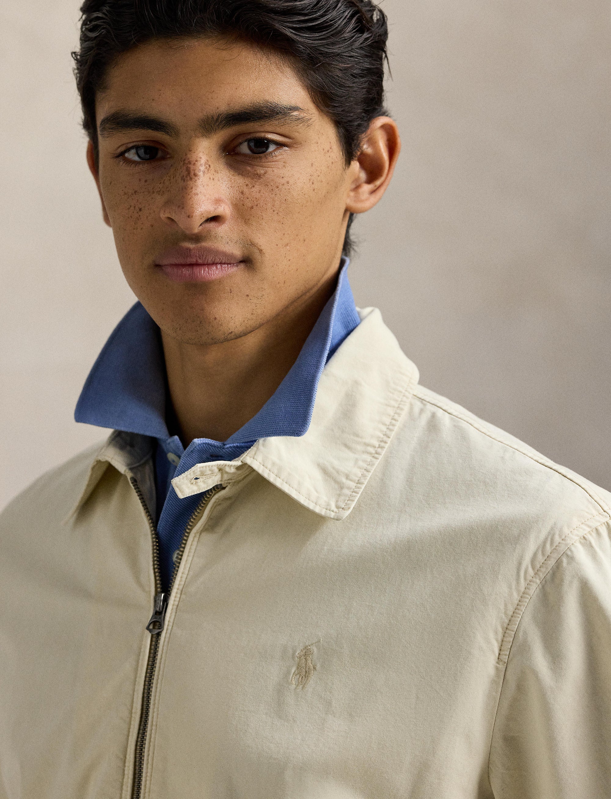 Veste Bayport en popeline teinte - Natural