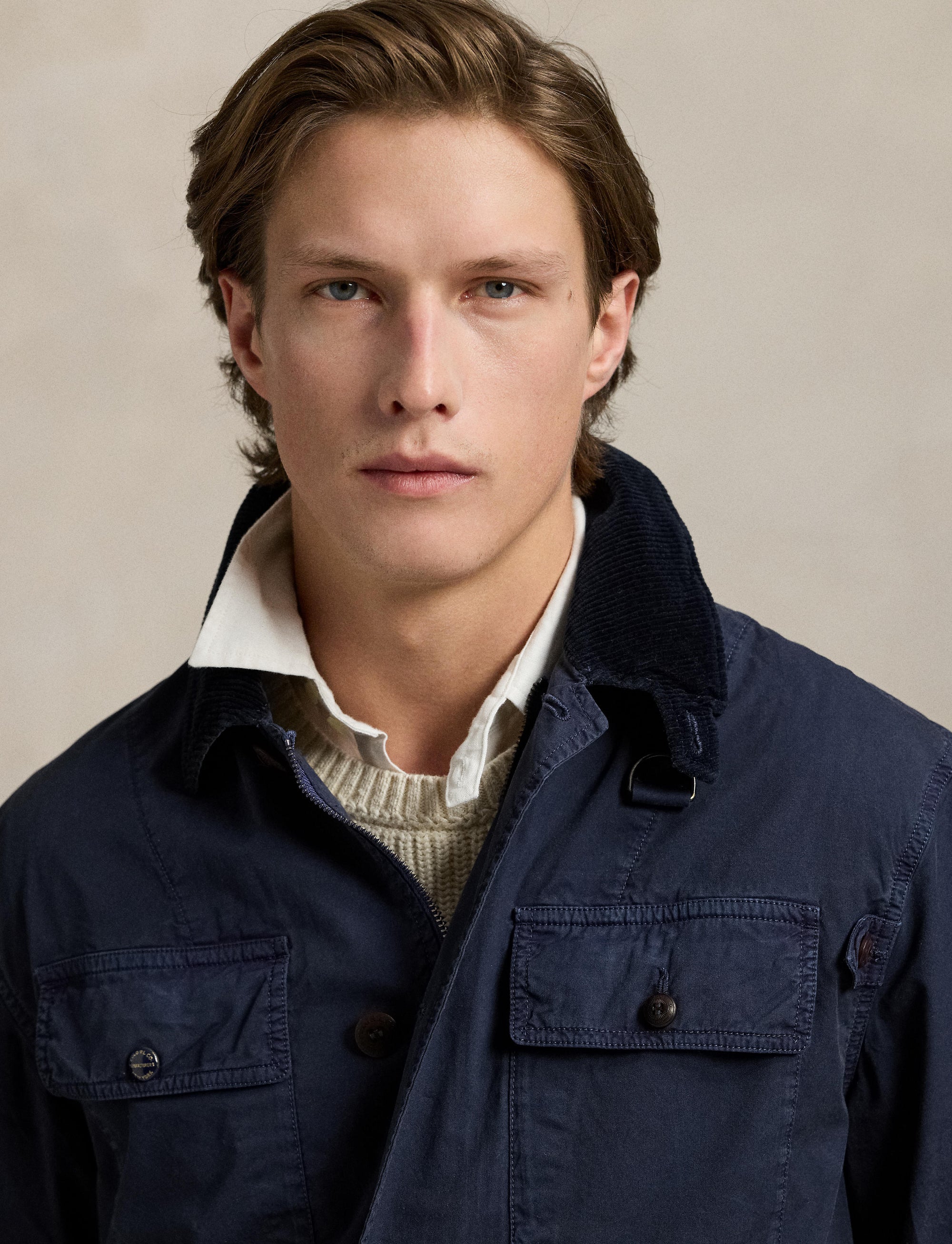 Veste de pêche en sergé - Newport Navy X
