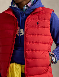Colden packable down waistcoat - Red