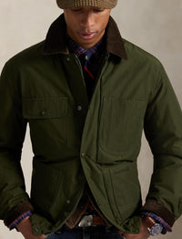 Elsdon utility jacket - Dark Loden