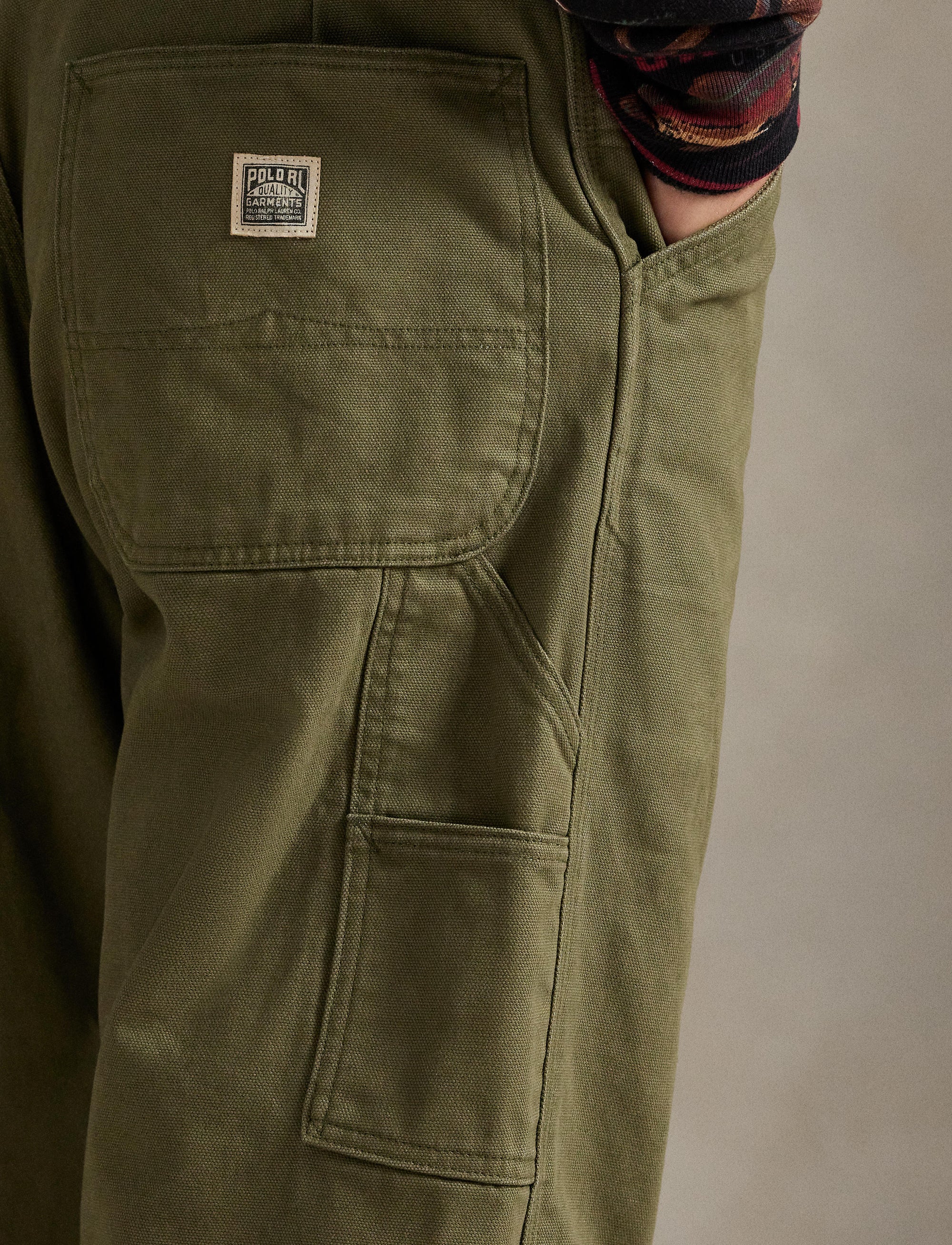 Pantalon charpentier toile Polo Dungaree - Fall Sage