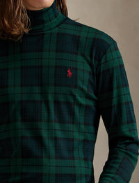 4pcs / NEW // BLACKWATCH PLAID PULLOVER LONG SLEEVE LSTURTLEM1