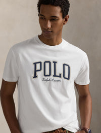 T-shirt à logo Custom Slim Fit - White