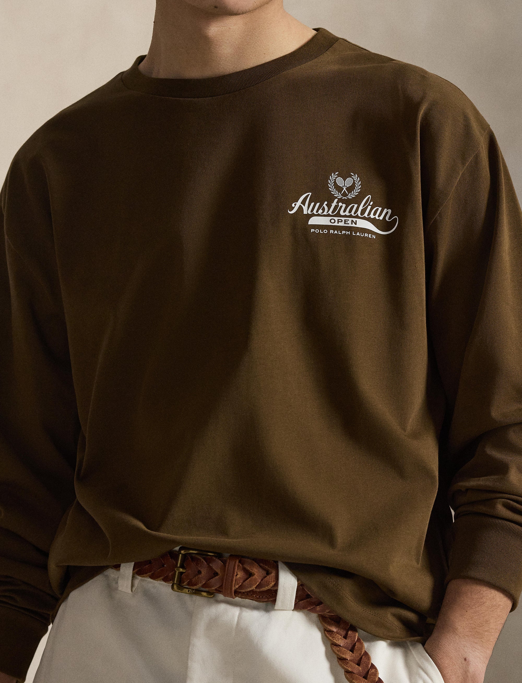 T-shirt Big Fit Open d'Australie - York Brown
