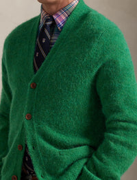 5pcs / NEW // BASIL GREEN CARDIGAN LONG SLEEVE LSVNCARDIGAN