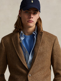 La veste RL67 à chevrons en laine - Brown & Camel