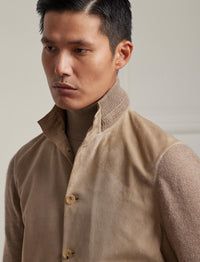 Veste en cachemire et daim - Truffle Melange W & Truffle Sde