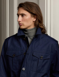 Hartridge 4-pocket jacket - Chairman Navy