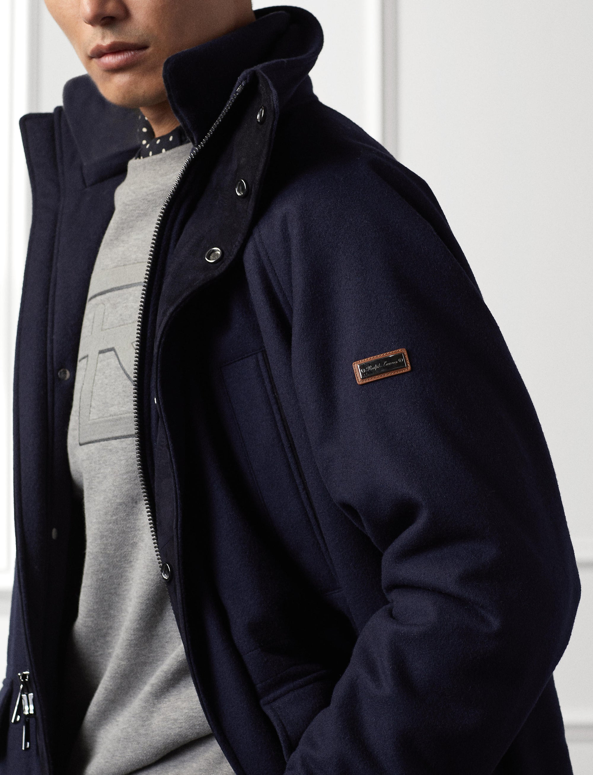 Trois-quart Mandell en laine - Chairman
