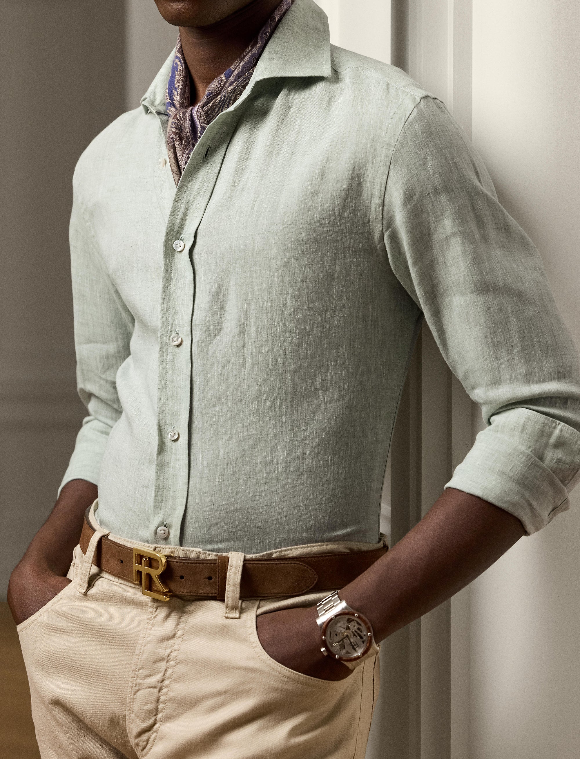 Linen shirt - Jadeite