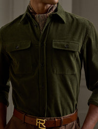 Corduroy shirt - Forest Night