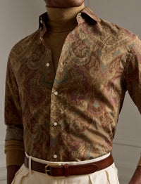 Linen pattern shirt - Multicolour