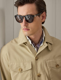 Veste à quatre poches Johnson en sergé - Light Tan