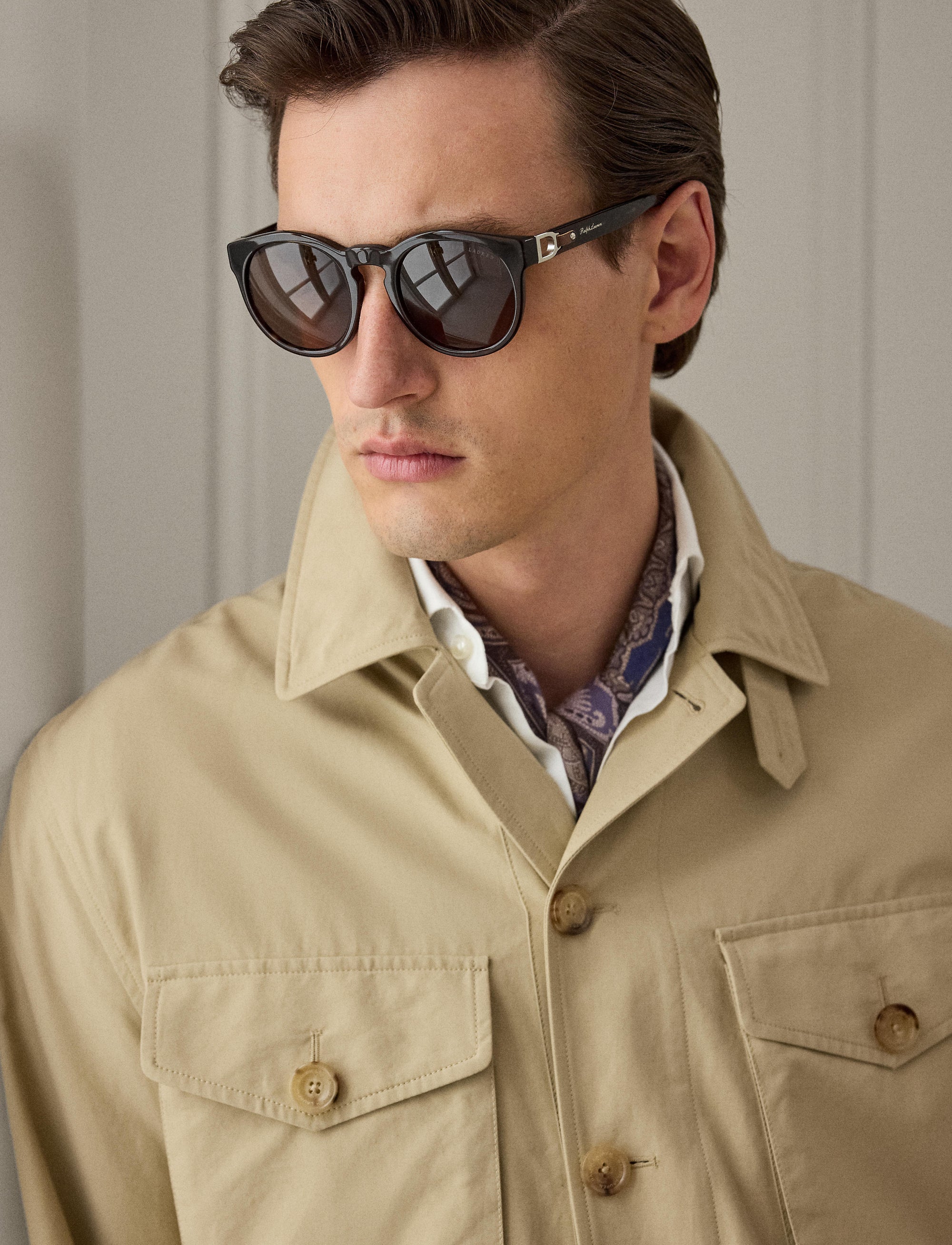 Veste à quatre poches Johnson en sergé - Light Tan