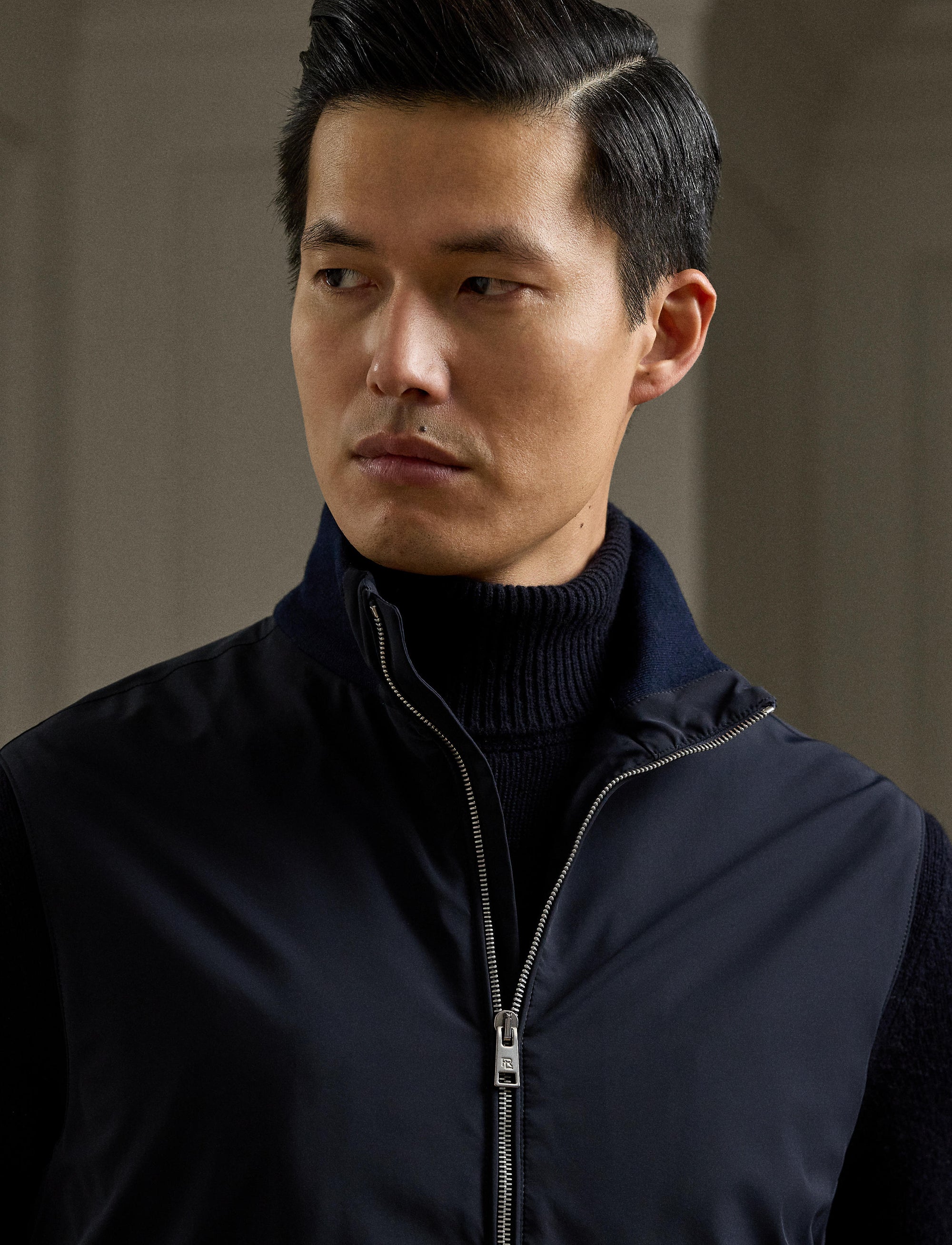 Gilet Jeffries stretch - Classic Chairman Navy