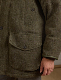 1pcs / NEW // OLIVE/LODEN MULTI PURPLE DECO COAT NO SUBCLASS WALLACE JKT