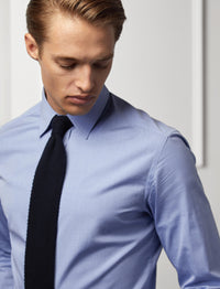Chemise fil-à-fil - Blue