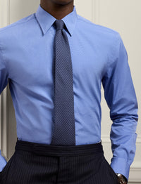 Dress shirt with classic collar - Deep Blue