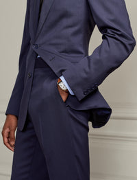 Costume  2 pièces en laine - Navy