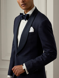 Smoking Gregory en laine - Navy