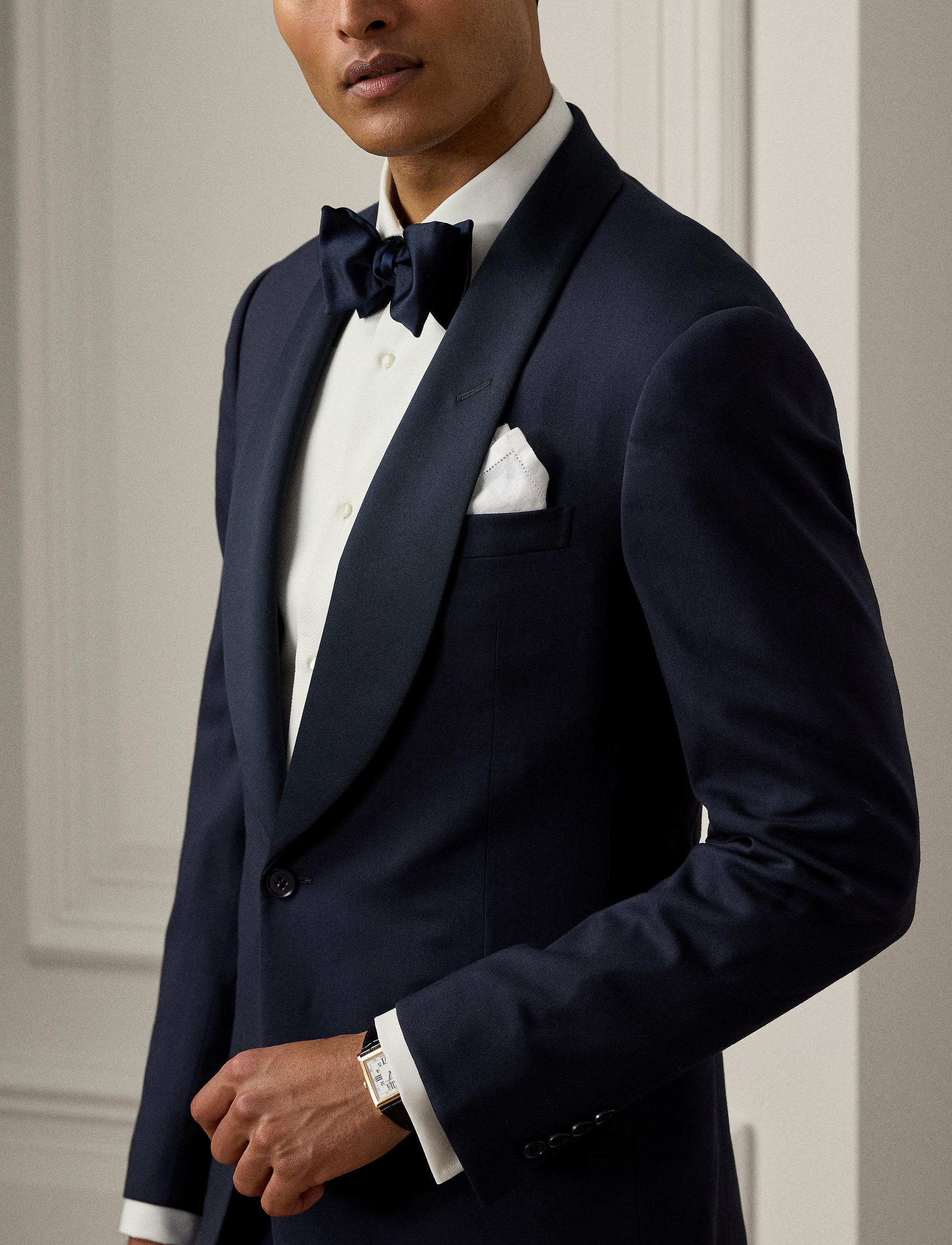 Smoking Gregory en laine - Navy